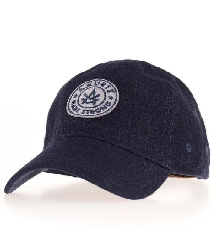 baseball hat flow high -  Wesley Wool Baseball Cap