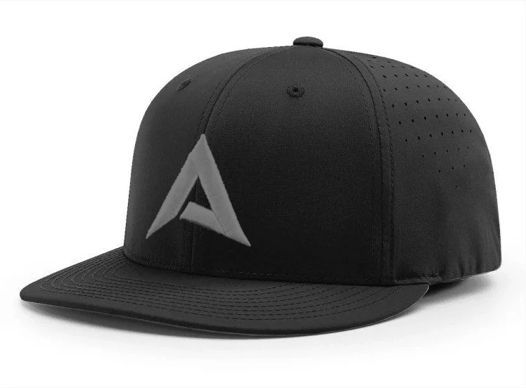 baseball hat roll strong -  Anarchy CA i8503 Performance Hat - New Logo - Black/Charcoal