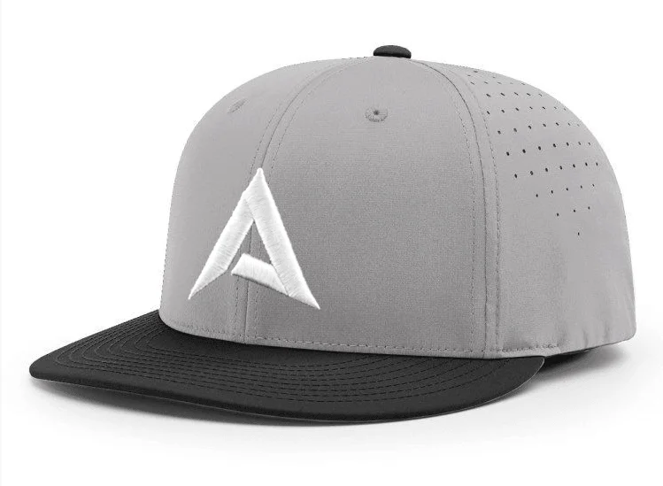 baseball hat twist free -  Anarchy CA i8503 Performance Hat - New Logo - Grey/Black/White