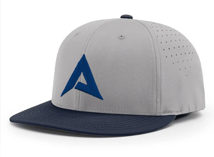 baseball hat tide true -  Anarchy CA i8503 Performance Hat - New Logo - Grey/Navy/Navy