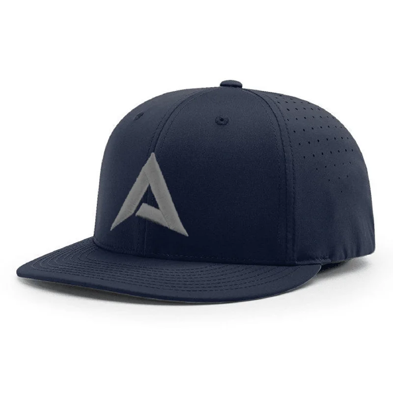 baseball hat soar high -  Anarchy CA i8503 Performance Hat - New Logo - Navy/Grey