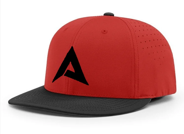 baseball hat legacy deep -  Anarchy CA i8503 Performance Hat - New Logo - Red/Black/Black