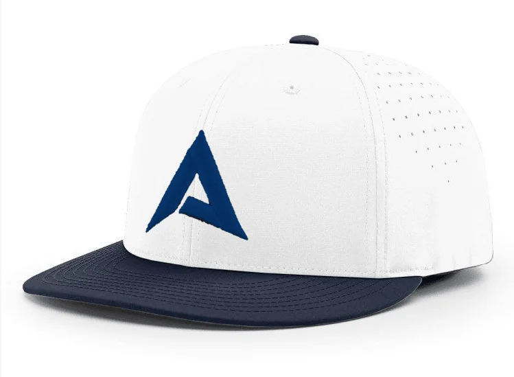 baseball hat skill bold -  Anarchy CA i8503 Performance Hat - New Logo - White/Navy/Navy