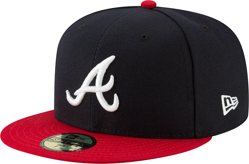 baseball hat me wild -  Atlanta Braves Authentic Collection HM 59FIFTY Fitted