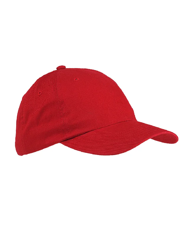 baseball hat drive true -  Big Accessories BX001Y Youth 6-Panel Brushed Twill Unstructured Cap