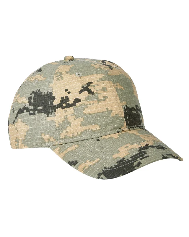 baseball hat moon high -  Big Accessories BX018 Unstructured CamoCap