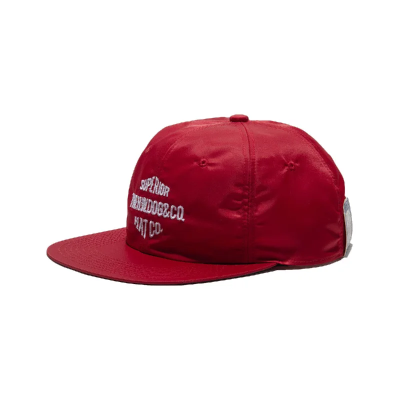 baseball hat fire bold -  BIKERS CAP - Red