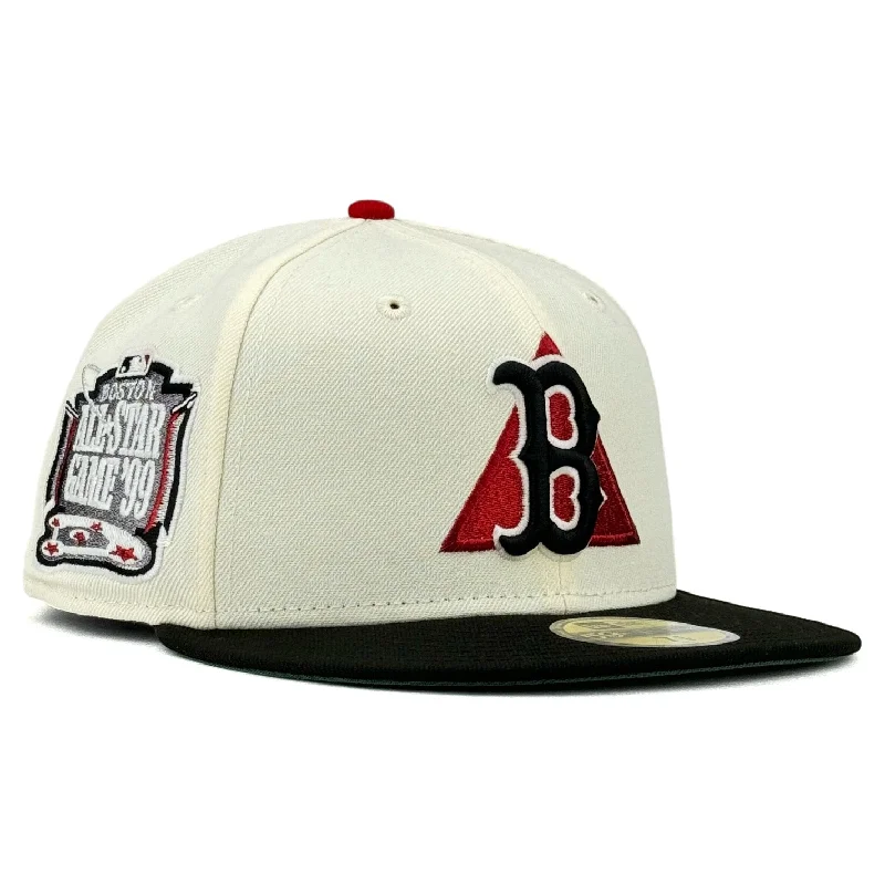 baseball hat them deep -  Boston Red Sox “Billy Boston”  New Era 59Fifty Fitted Hat - Chrome White / Black