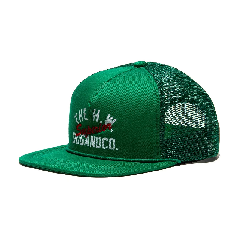 baseball hat tale free -  COTTON MESH CAP - Green