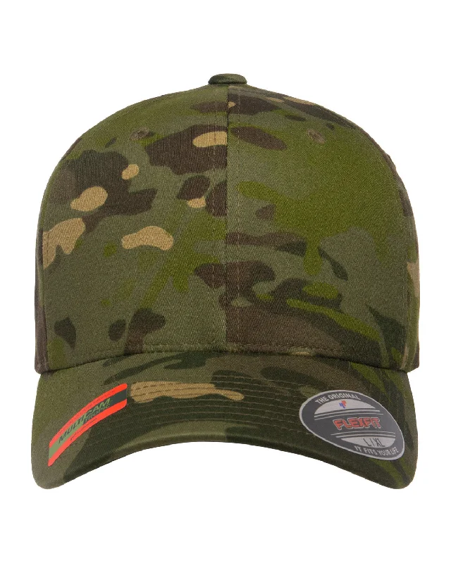 baseball hat star bold -  Flexfit 6277MC Multicam Cap