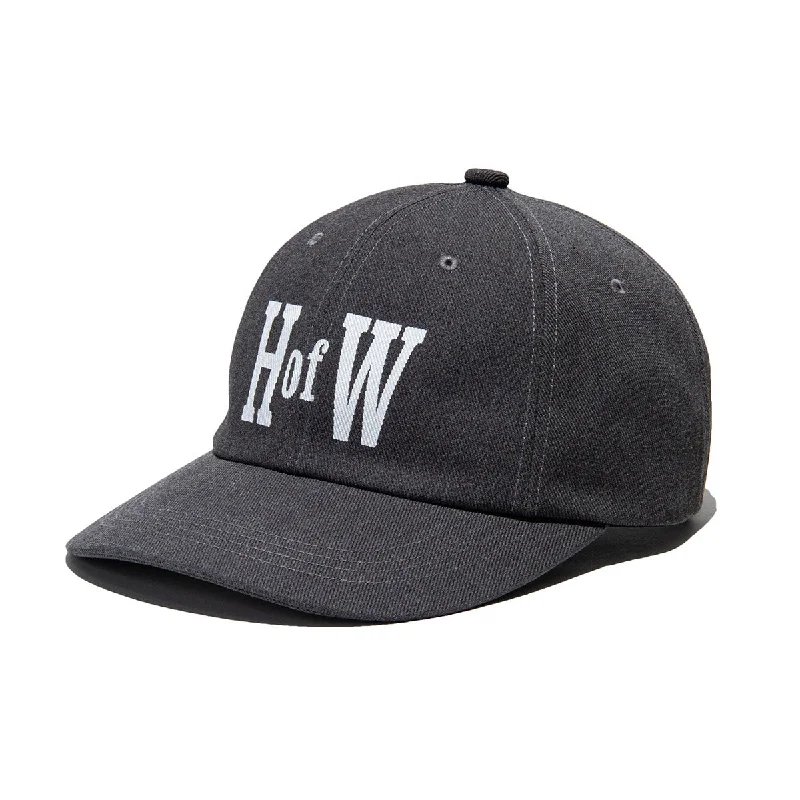 baseball hat heart true -  HofW CAP - Grey