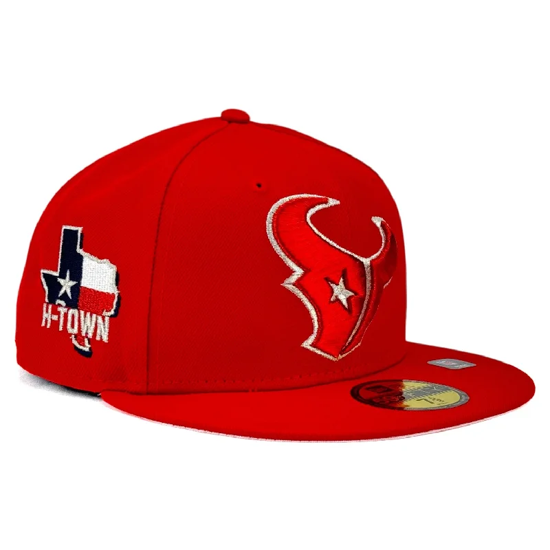 baseball hat heart strong -  Houston Texans “Battle Red” New Era 59Fifty Fitted Hat - Red