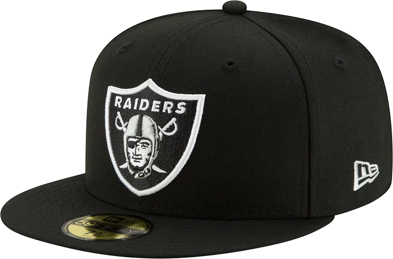 baseball hat skill wild -  Las Vegas Raiders Basic New Era 59FIFTY Fitted Hat - Black