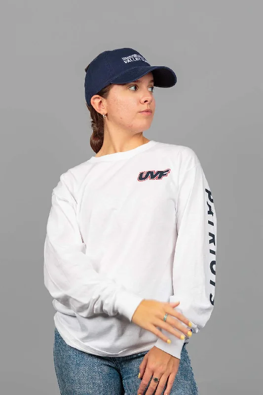 baseball hat all true -  Long Sleeve UVF (White)