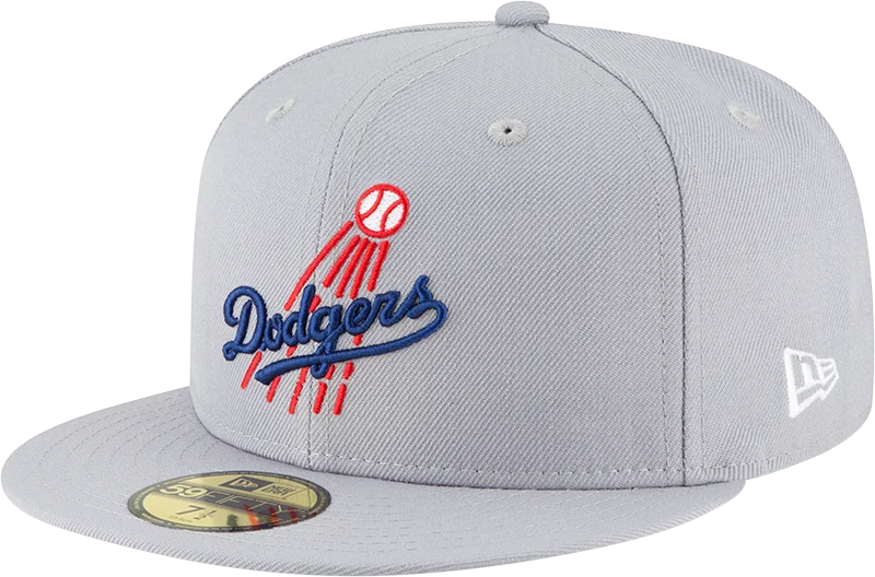 baseball hat one wild -  Los Angeles Dodgers 1958 New Era Cooperstown Collection 59FIFTY Fitted