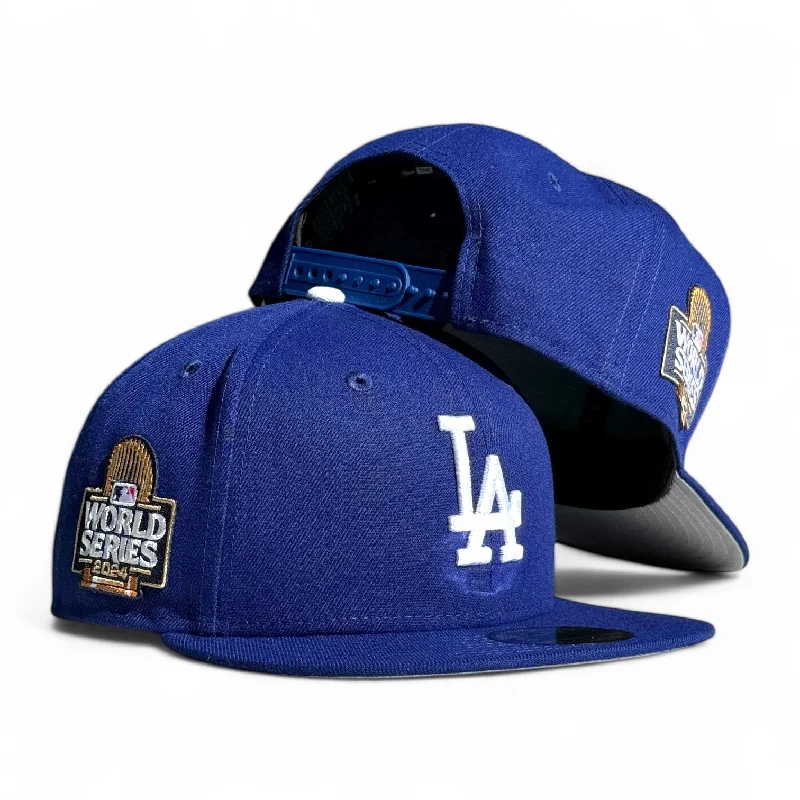 baseball hat rock free -  Los Angeles Dodgers New Era 2024 World Series Side Patch 9FIFTY Snapback Hat - Royal