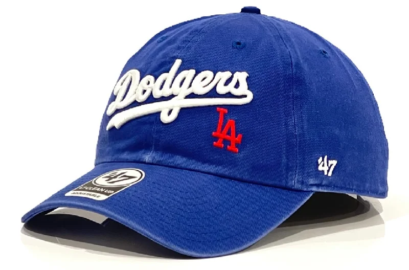 baseball hat exist free -  Los Angeles Dodgers Pregame 47 Brand Clean Up Cap - Royal