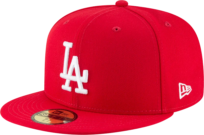 baseball hat art true -  Los Angeles Dodgers Red New Era 59Fifty Fitted Cap