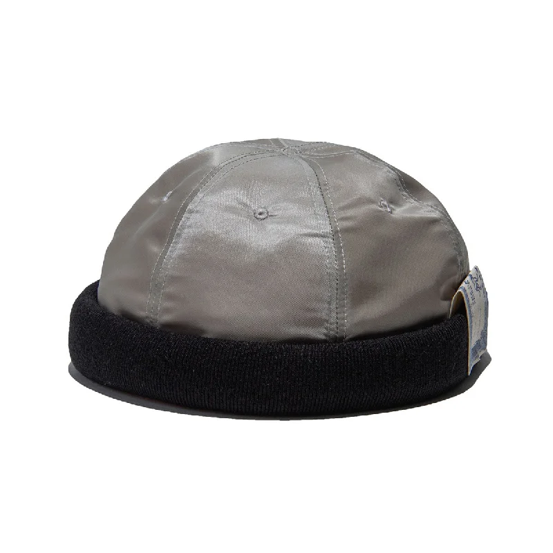 baseball hat roll bold -  MA-1 ROLL CAP - SILVER