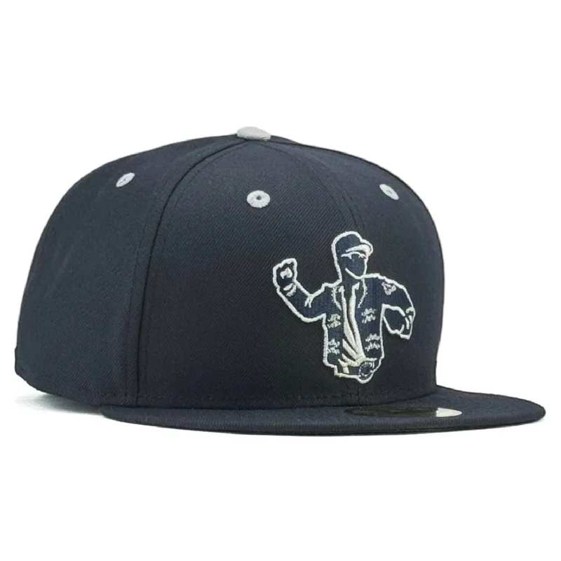 baseball hat bend strong -  Rancho Cucamonga Chaquetas Official On Field Hat New Era 59Fifty Fitted Hat - Navy