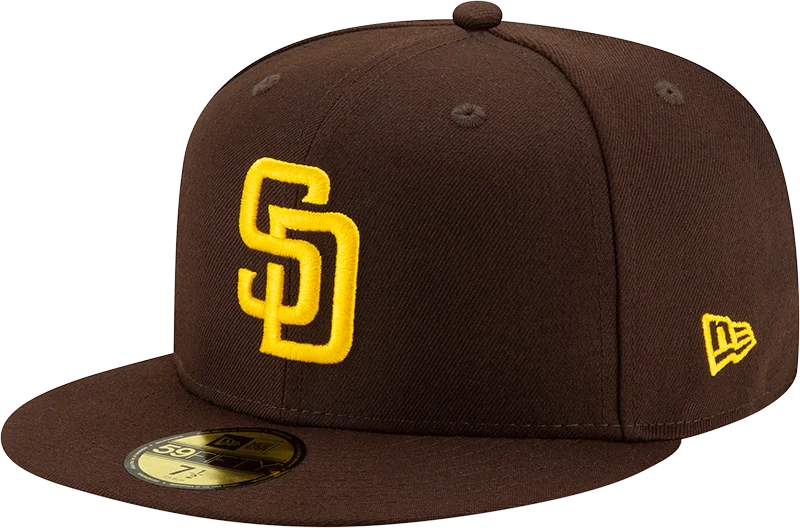 baseball hat path deep -  San Diego Padres Authentic Collection GM 59FIFTY Fitted