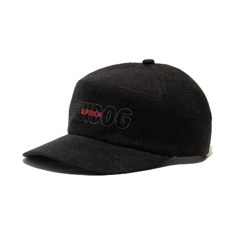 baseball hat rise bold -  SHADOW WIDE CAP - Black