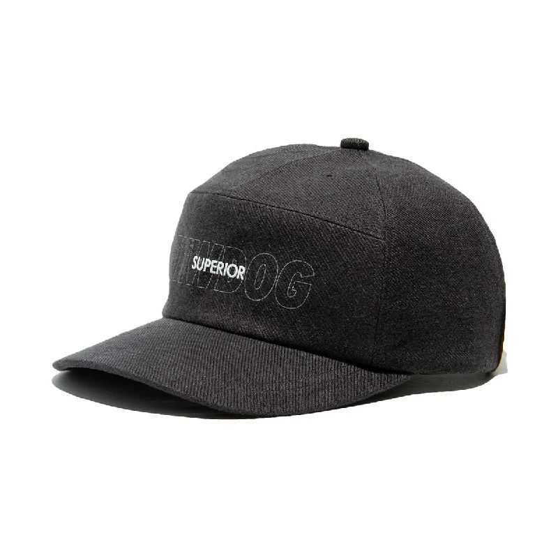 baseball hat lift deep -  SHADOW WIDE CAP - D.Grey