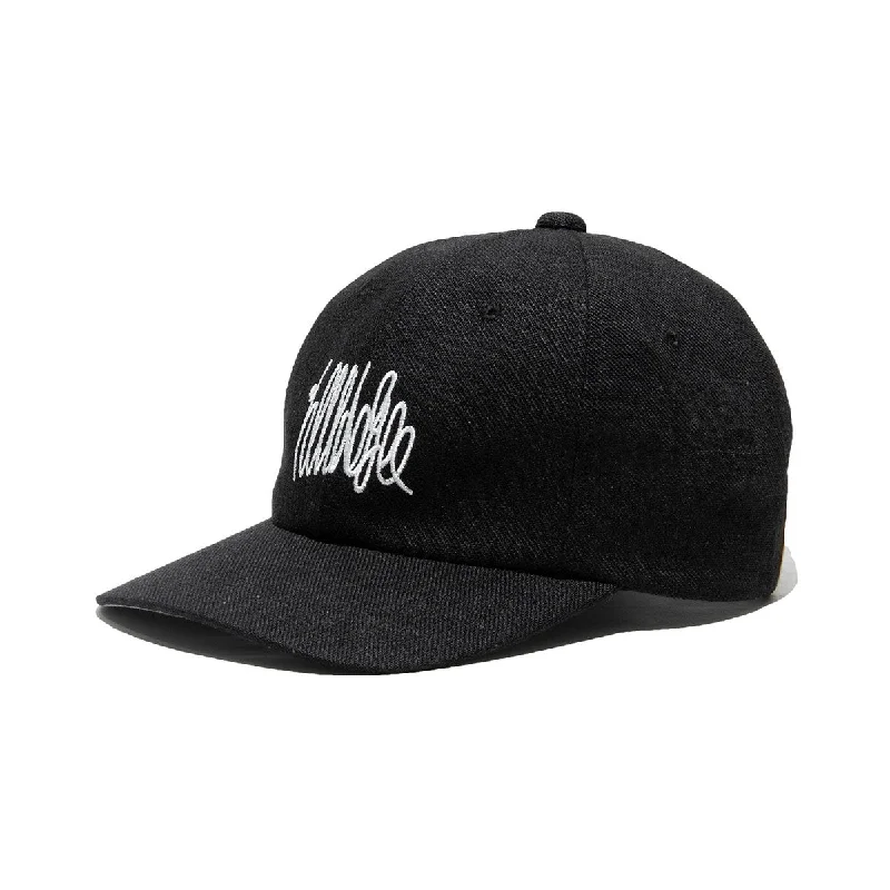 baseball hat glory free -  SIGN LOGO LOW CAP - Black