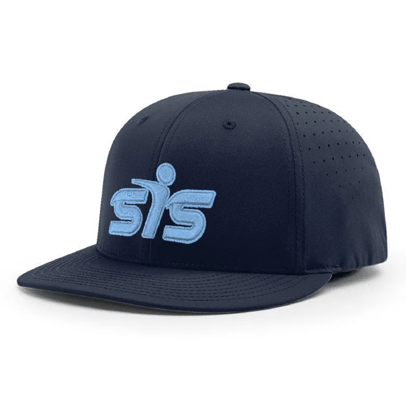 baseball hat style true -  Smash It Sports CA i8503 Performance Hat - Navy/Carolina