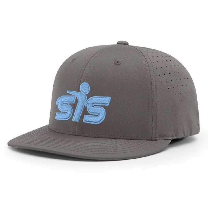 baseball hat talent bold -  Smash It Sports CA i8503 Performance Hat - New Logo - Charcoal/Carolina