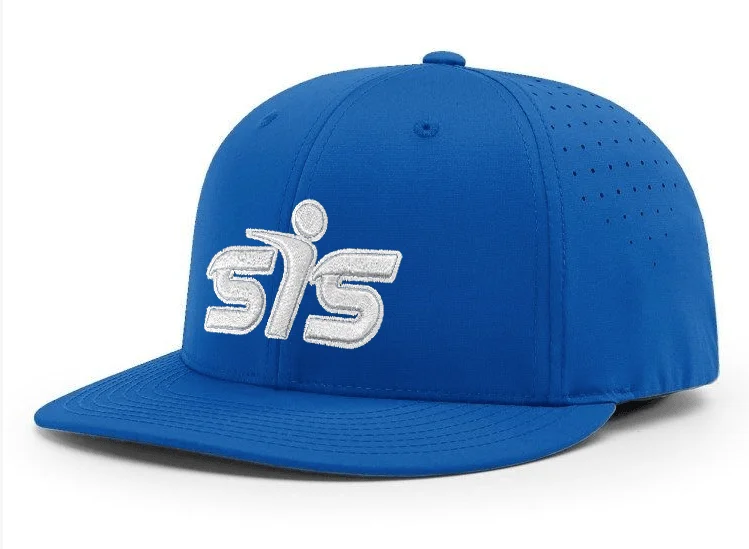 baseball hat spin deep -  Smash It Sports CA i8503 Performance Hat - Royal/White