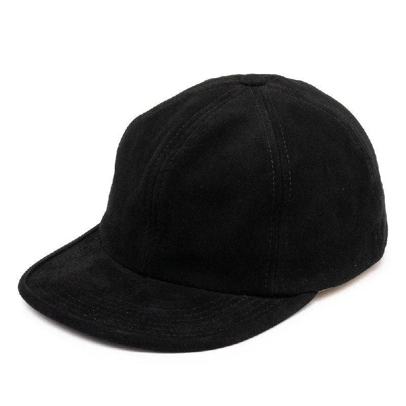 baseball hat curve true -  SUEDE CAP