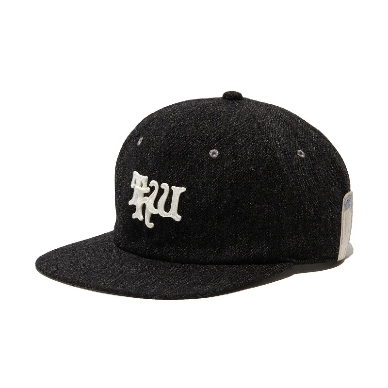 baseball hat form deep -  THW APPLIQUE BB CAP - Black