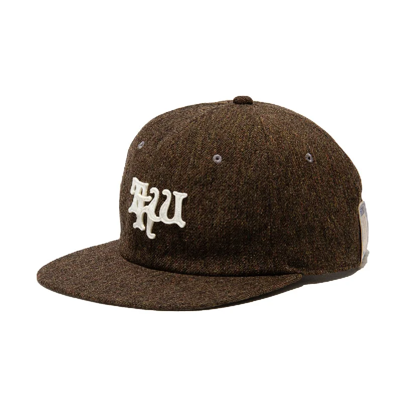 baseball hat turn free -  THW APPLIQUE BB CAP - Brown