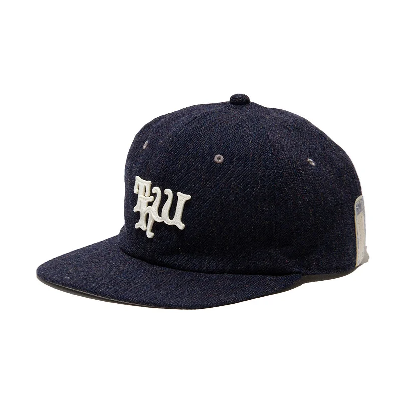 baseball hat curve strong -  THW APPLIQUE BB CAP - Navy