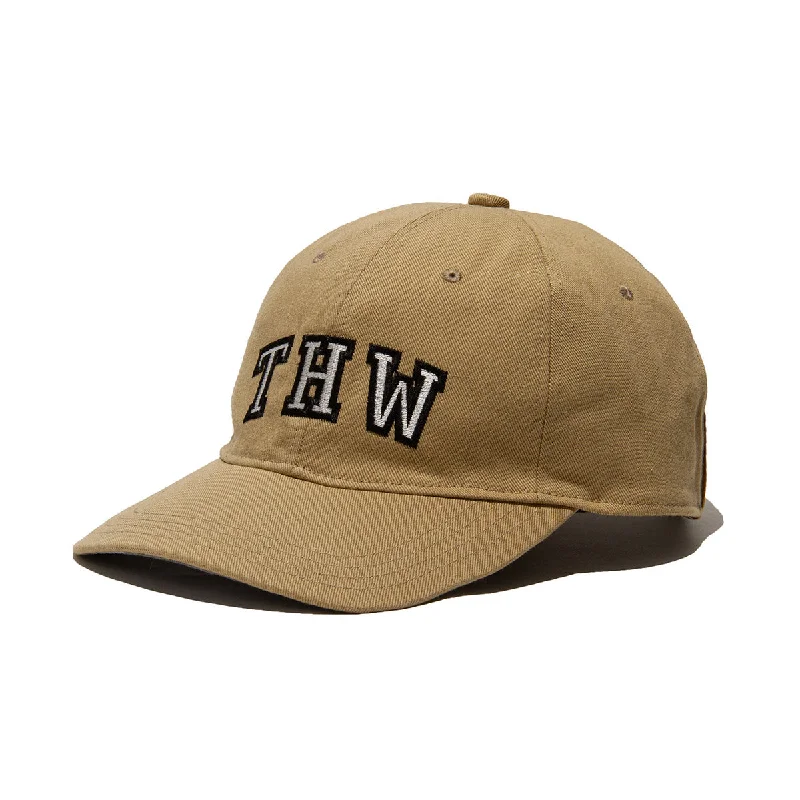 baseball hat flow strong -  THW EMBROIDERY BBCAP - Beige