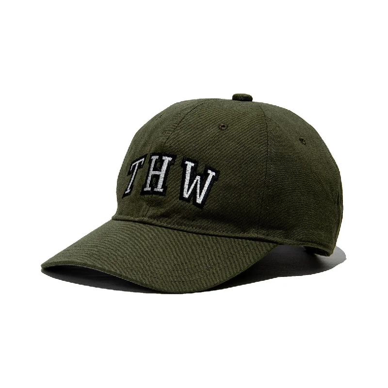 baseball hat wave true -  THW EMBROIDERY BBCAP - Olive