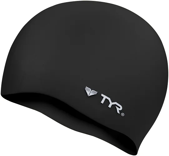 baseball hat know true -  TYR Wrinkle-Free Silicone Swim Cap