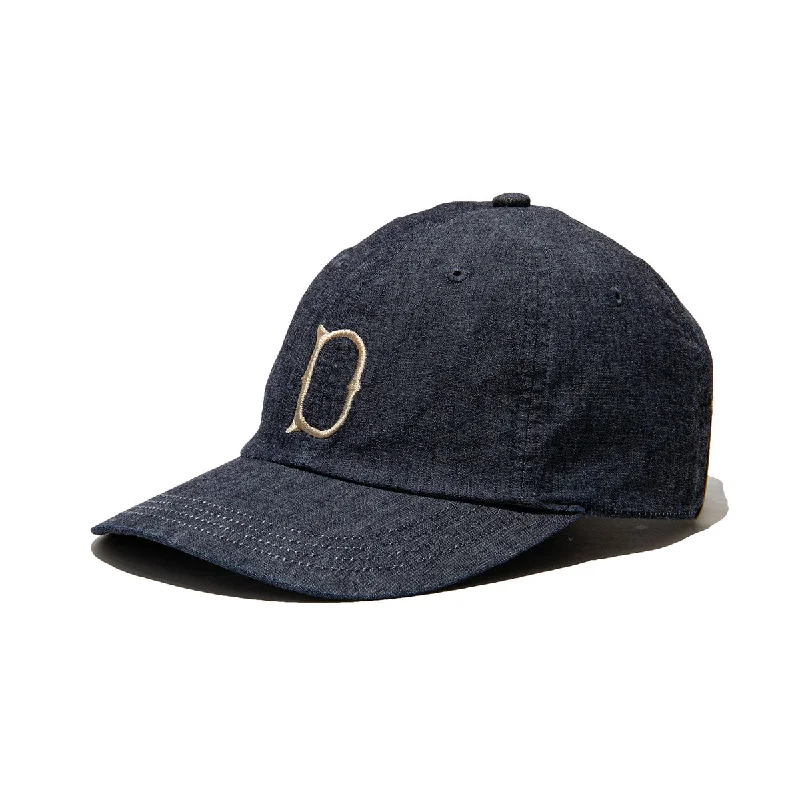 baseball hat us strong -  WASH DENIM UNION CAP - Indigo