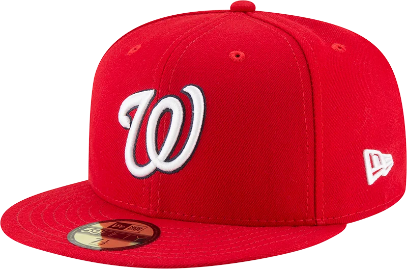 baseball hat track free -  Washington Nationals Authentic Collection GM 59FIFTY Fitted