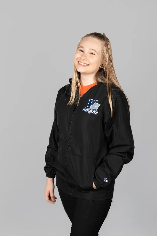 baseball hat climb wild -  Full Zip WindBreaker Champion (Black)