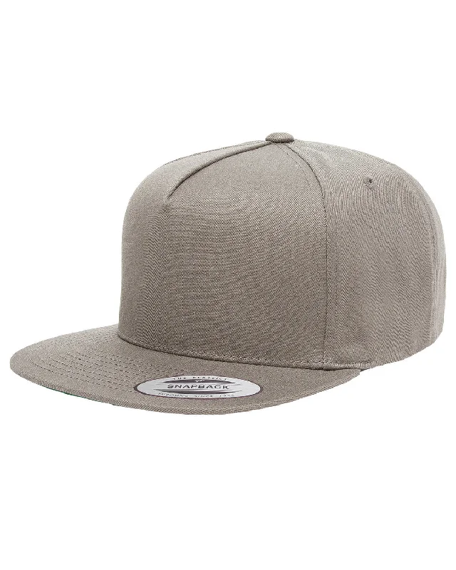 baseball hat be free -  Yupoong Y6007 Adult 5-Panel Cotton Twill Snapback Cap