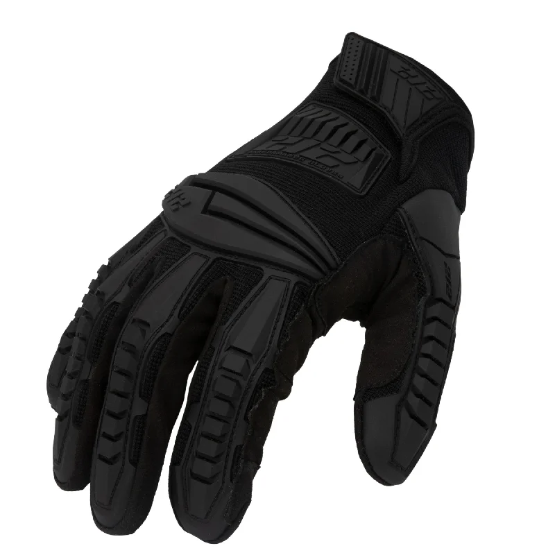 soft ergonomic gloves -  GSA Compliant Impact Breaker Gloves in Black