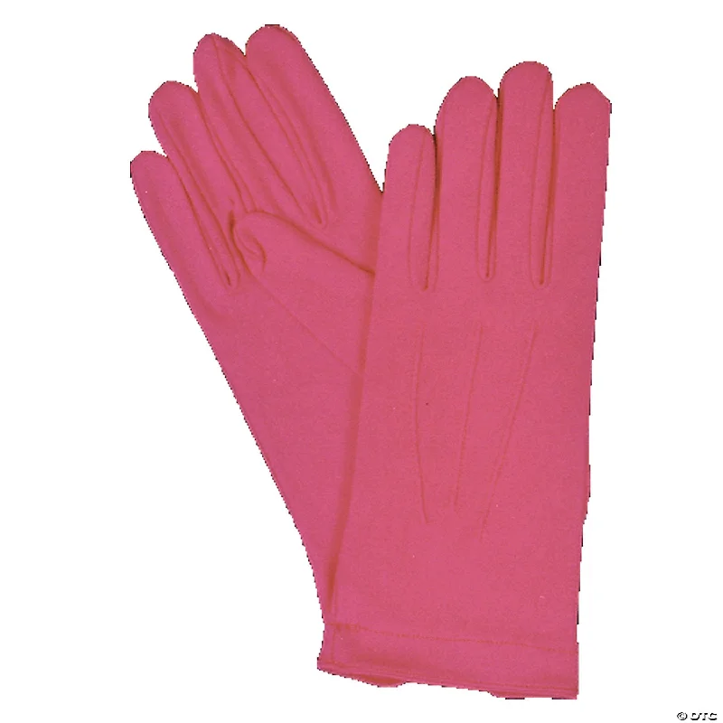 waterproof smartphone gloves -  Hot Pink Gloves with Snap