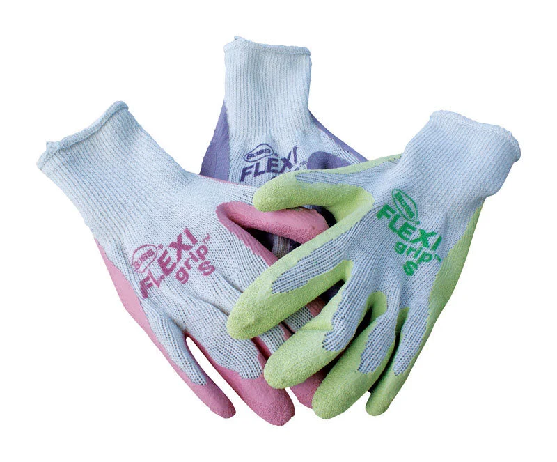 light non-slip gloves -  Boss Gloves 8427B Ladies Assorted Latex Palm Gloves