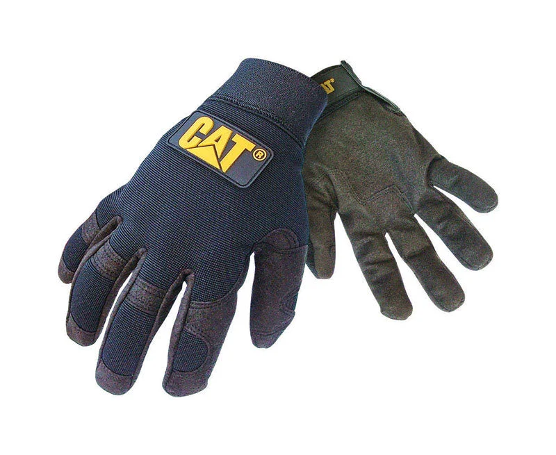 light breathable gloves -  CAT Men's Indoor/Outdoor Mechanics Glove Black XL 1 pair