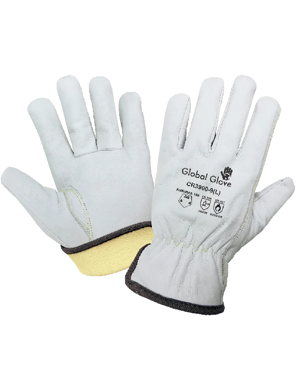 durable practical gloves -  Cut, Abrasion, and Puncture Resistant Grain Goatskin Gloves - CR3900