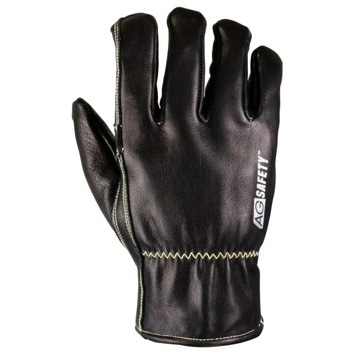 soft waterproof gloves -  AGSafety Cut & Arc Flash Resistant Goatskin Drivers Gloves