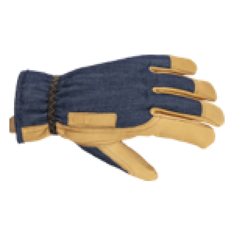 durable light gloves -  Hestra JOB Gloves - Kobolt Denim