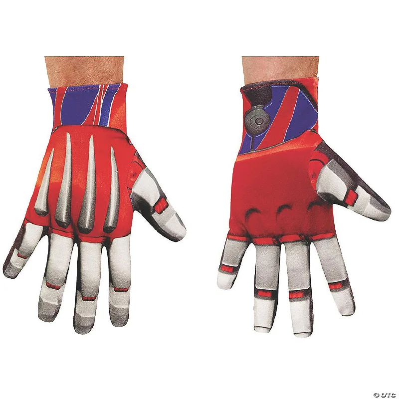 light heated gloves -  Optimus Prime Costume Gloves